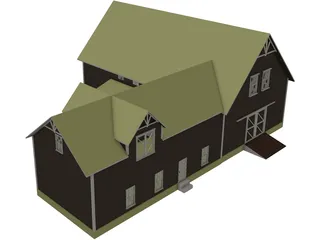 Barn 3D Model