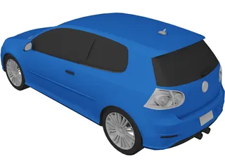Volkswagen Golf V R32 3D Model