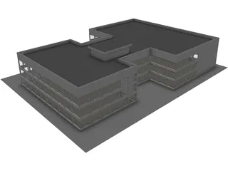 Commercial Center 3D Model