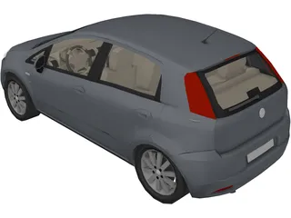 Fiat Punto 3D Model