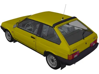 VAZ 2108 3D Model