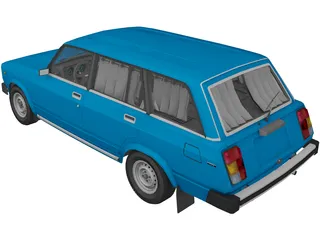 VAZ 2104 3D Model