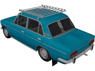 VAZ 2103 3D Model