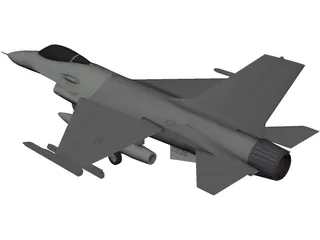 F-16 Falcon 3D Model