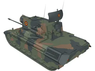 Gepard AA System 3D Model