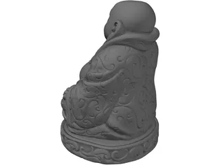 Buddha Statue 3D Model