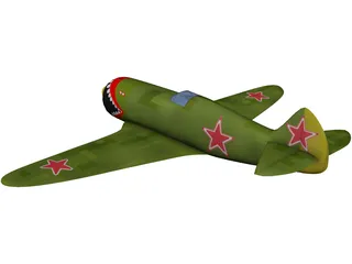 Lavochkin La-5 3D Model