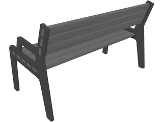 Bench 3D Model