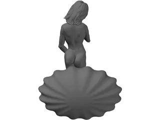Statue Birth of Venus 3D Model