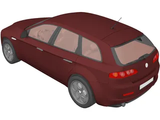 Alfa Romeo 159 3D Model