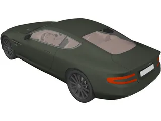 Aston Martin DB9 3D Model