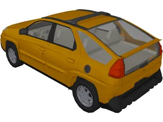 Pontiac Aztec 3D Model