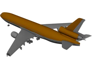 McDonnell Douglas MD-11 3D Model