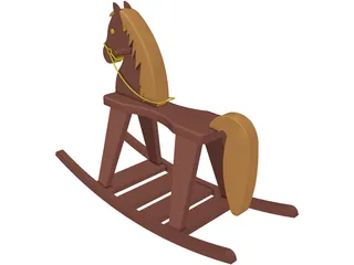 Rocking Horse 3D Model