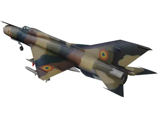 MiG-21 LanceR C 3D Model