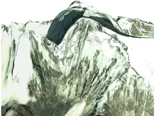 Mount Everest 3D Model