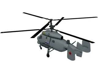 Kamov Ka-25 Hormone 3D Model