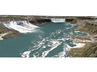 Niagara Falls 3D Model