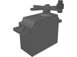 RC Servo Futaba 3003 3D Model