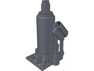 Hydraulic Jack 3D Model