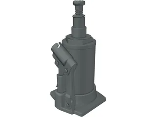 Hydraulic Jack 3D Model