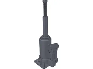 Hydraulic Jack 3D Model