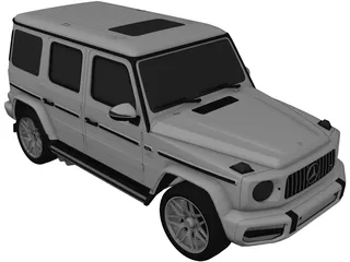 Mercedes-Benz G63 AMG (2019) 3D Model