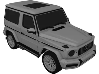 Mercedes-Benz G63 Coupe (2019) 3D Model