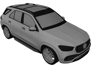 Mercedes-Benz GLE63 AMG (2019) 3D Model