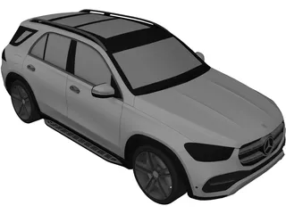 Mercedes-Benz GLE 300d 4matic (2019) 3D Model