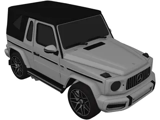 Mercedes-Benz G63 464 Cabrio (2019) 3D Model