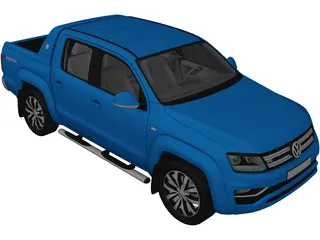 Volkswagen Amarok (2018) 3D Model