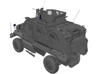 International MaxxPro 3D Model