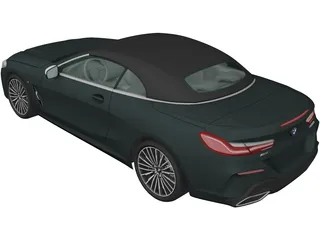 BMW M850i Convertible (2019) 3D Model