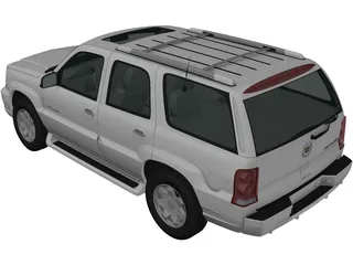 Cadillac Escalade (2002) 3D Model