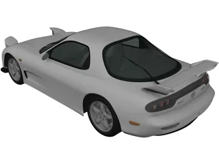 Mazda RX7 (1999) 3D Model