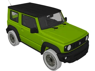 Suzuki Jimny (2019) 3D Model