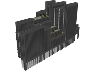 One London Wall Place 3D Model