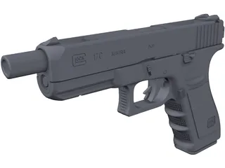 Glock 17C 3D Model