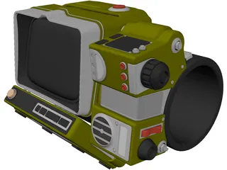 Pip-Boy 2000 3D Model