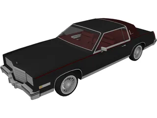 Cadillac Eldorado (1983) 3D Model