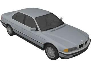 BMW 7-series [E38] (1994) 3D Model