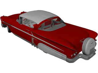 Chevrolet Impala (1958) 3D Model