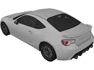 Toyota GT86 (2013) 3D Model