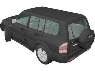 Mitsubishi Pajero 5-Doors (2005) 3D Model