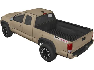 Toyota Tacoma TRD (2016) 3D Model