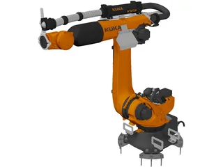 KUKA Quantec KR-120 R2700-2 3D Model