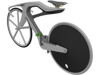 Road Bike Concept 3D Model