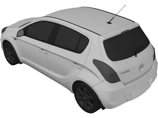 Hyundai i20 3D Model