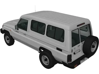 Toyota Land Cruiser (2010) 3D Model